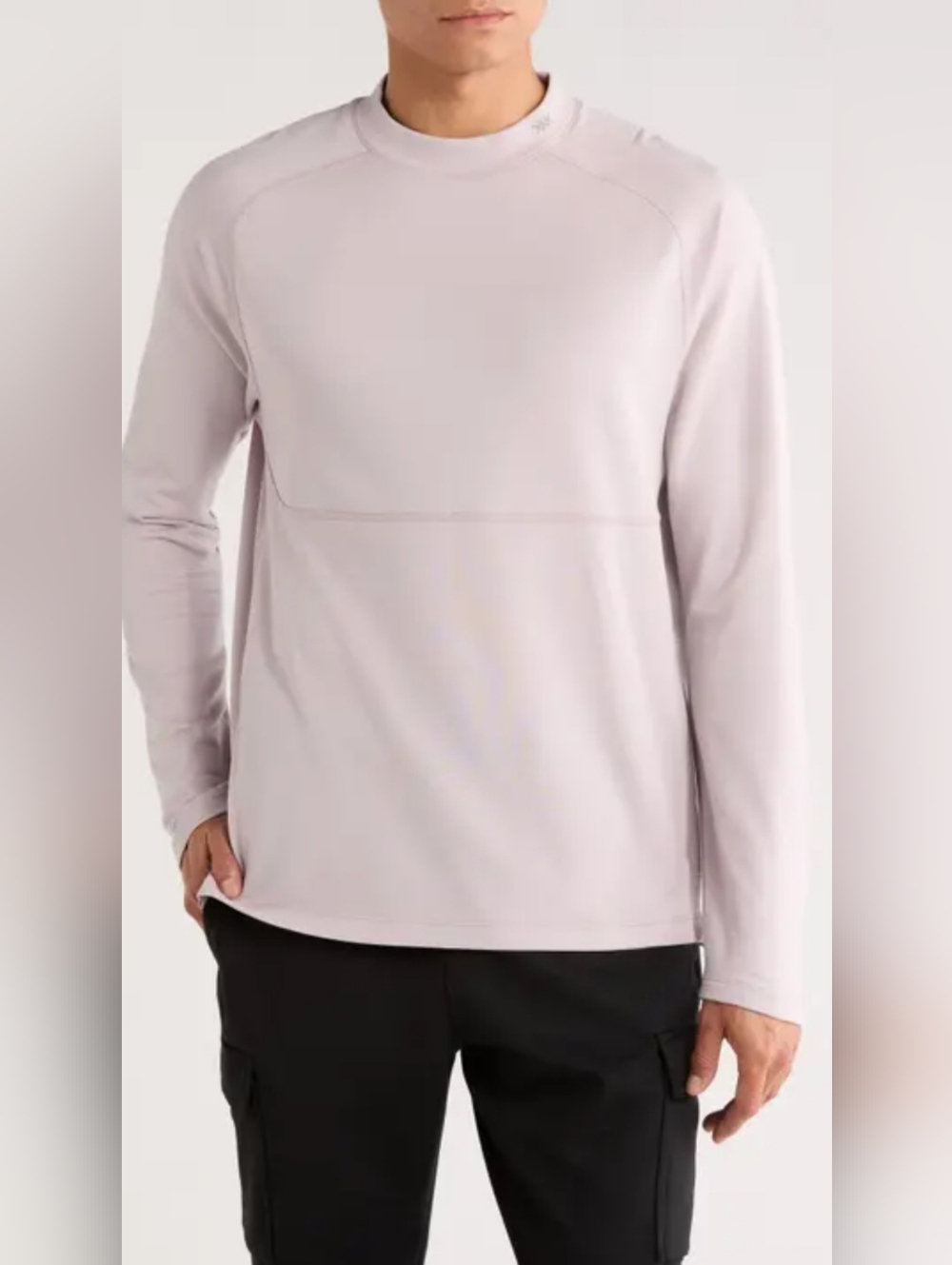 RHONE Extra Mile Fleece Pullover With Side zipper Size Large Men's